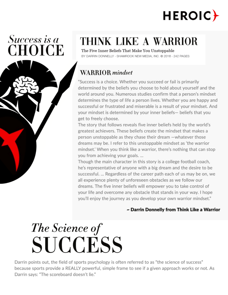 Think like a warrior